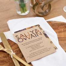 Load image into Gallery viewer, Prairie Wedding Invites | Sample Pack Mock Up Designs 