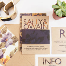 Load image into Gallery viewer, Prairie Wedding Invites | Sample Pack Mock Up Designs 