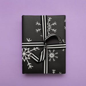 Snowflake | Christmas Wrapping Paper Wrapping Paper Mock Up Designs 