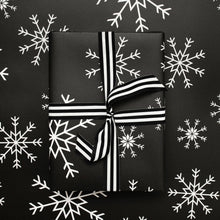 Load image into Gallery viewer, Snowflake | Christmas Wrapping Paper Wrapping Paper Mock Up Designs 