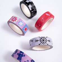 Load image into Gallery viewer, Snowflakes | Washi Tape Mock Up Designs 