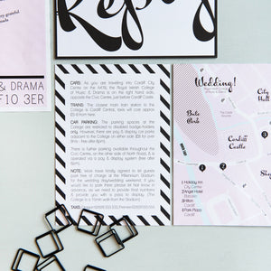 Steinway Wedding Invites | Sample Pack Mock Up Designs 