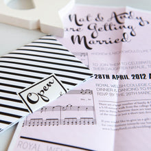 Load image into Gallery viewer, Steinway Wedding Invites | Sample Pack Mock Up Designs 