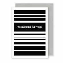 Load image into Gallery viewer, Thinking of You | Monochrome Greeting Card Mock Up Designs 
