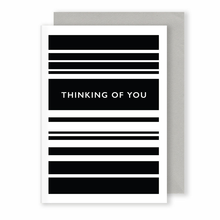 Thinking of You | Monochrome Greeting Card Mock Up Designs 