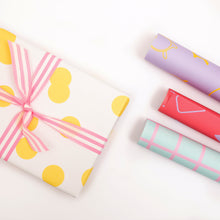 Load image into Gallery viewer, Yellow Polka Dot | Wrapping Paper Wrapping Paper Mock Up Designs 