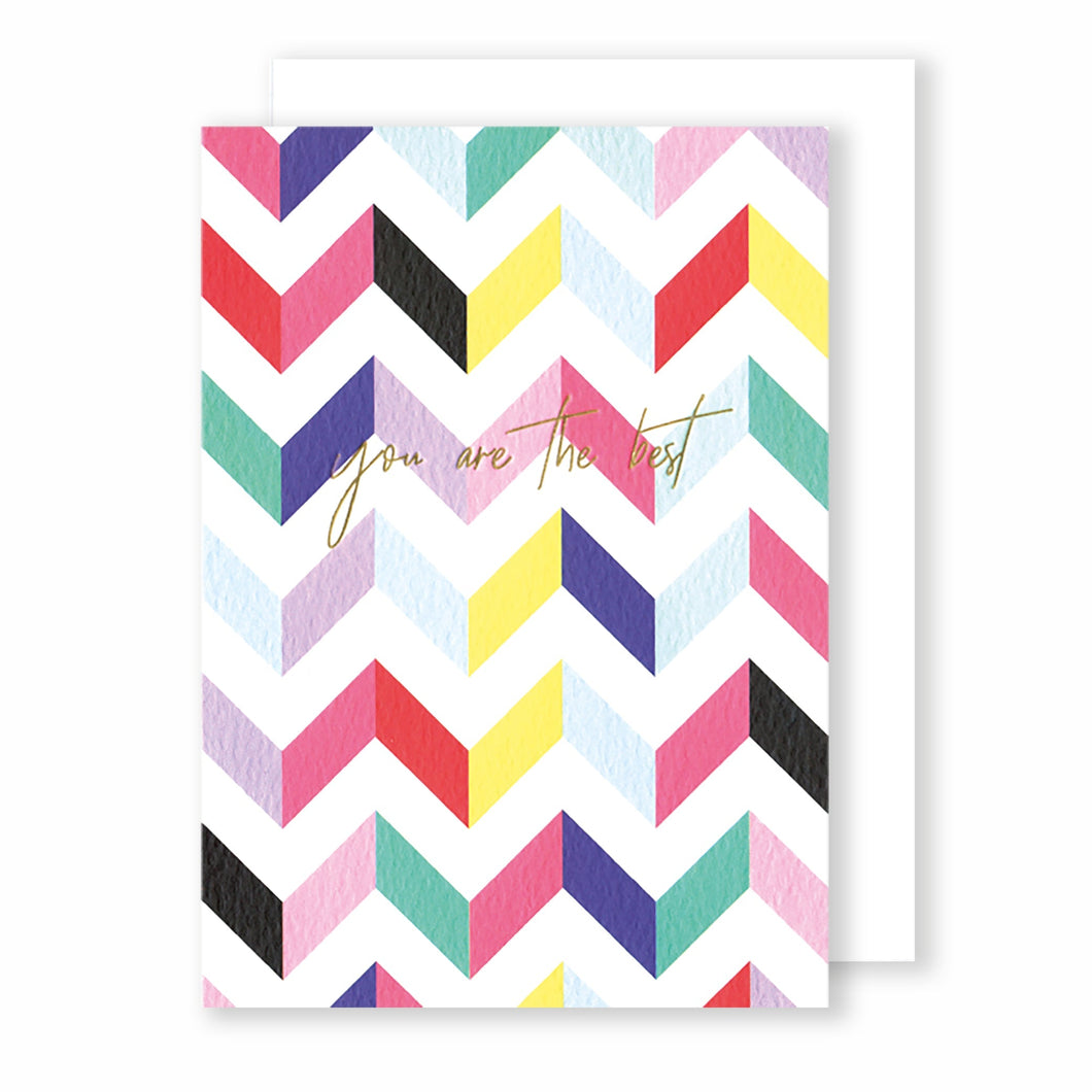 You are the best | Eighties Disco Greeting Card Mock Up Designs 